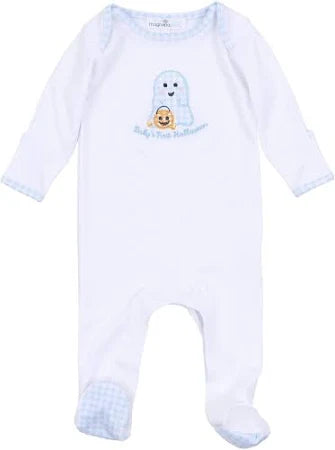 Boo Crew! My First Halloween Footie-Blue