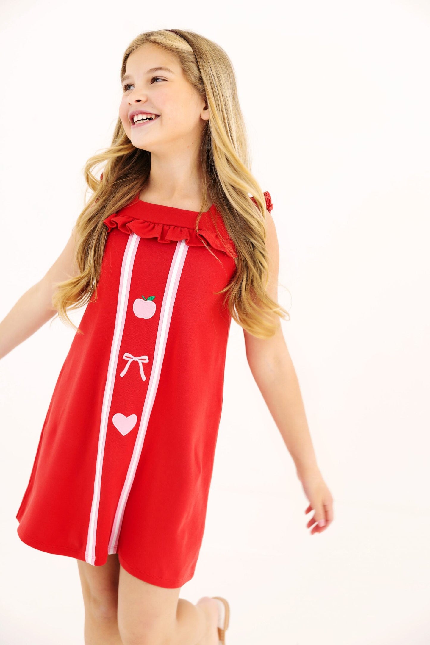Darla Dress - Richmond Red