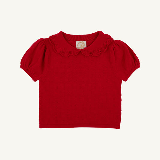 SS Maude's Sweater - Richmond Red