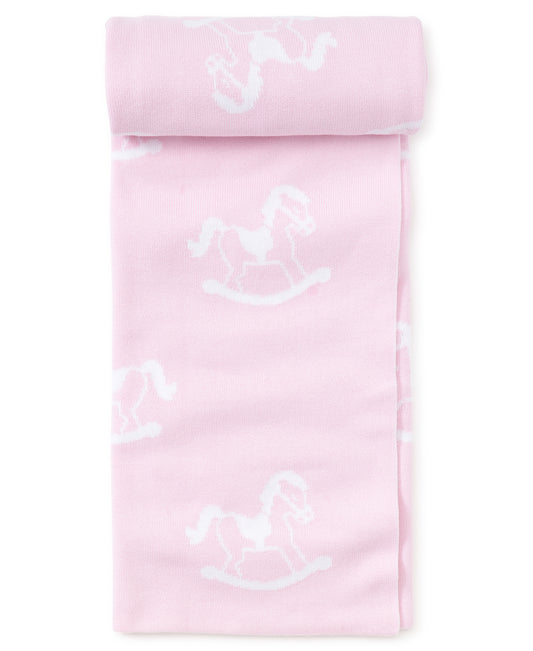 Rocking Horse Blanket - Pink