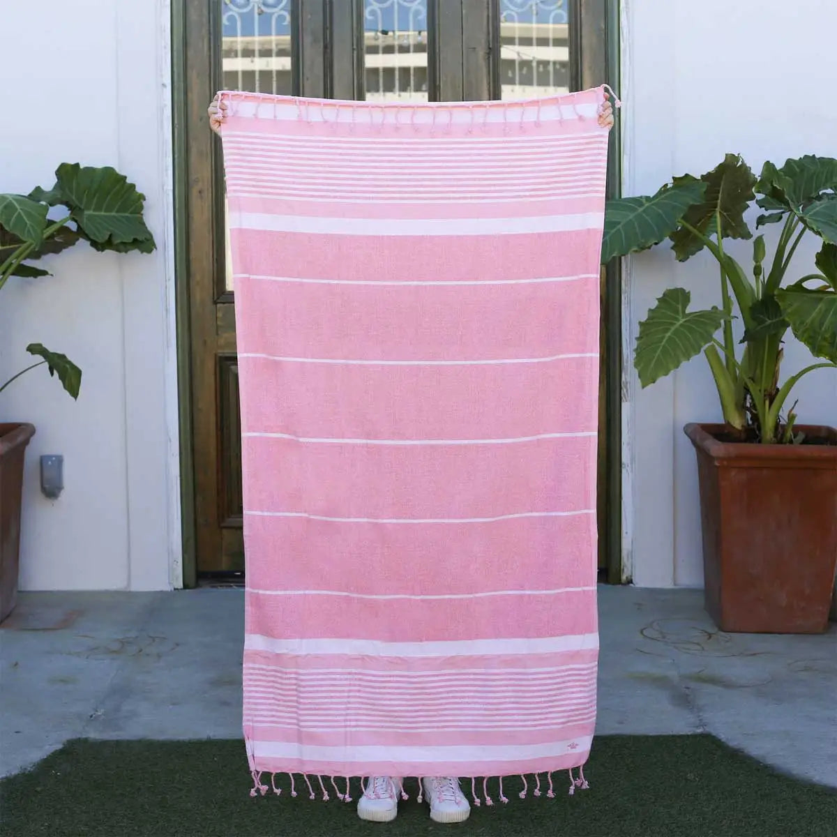 Bahama Beach Towel - Light Pink