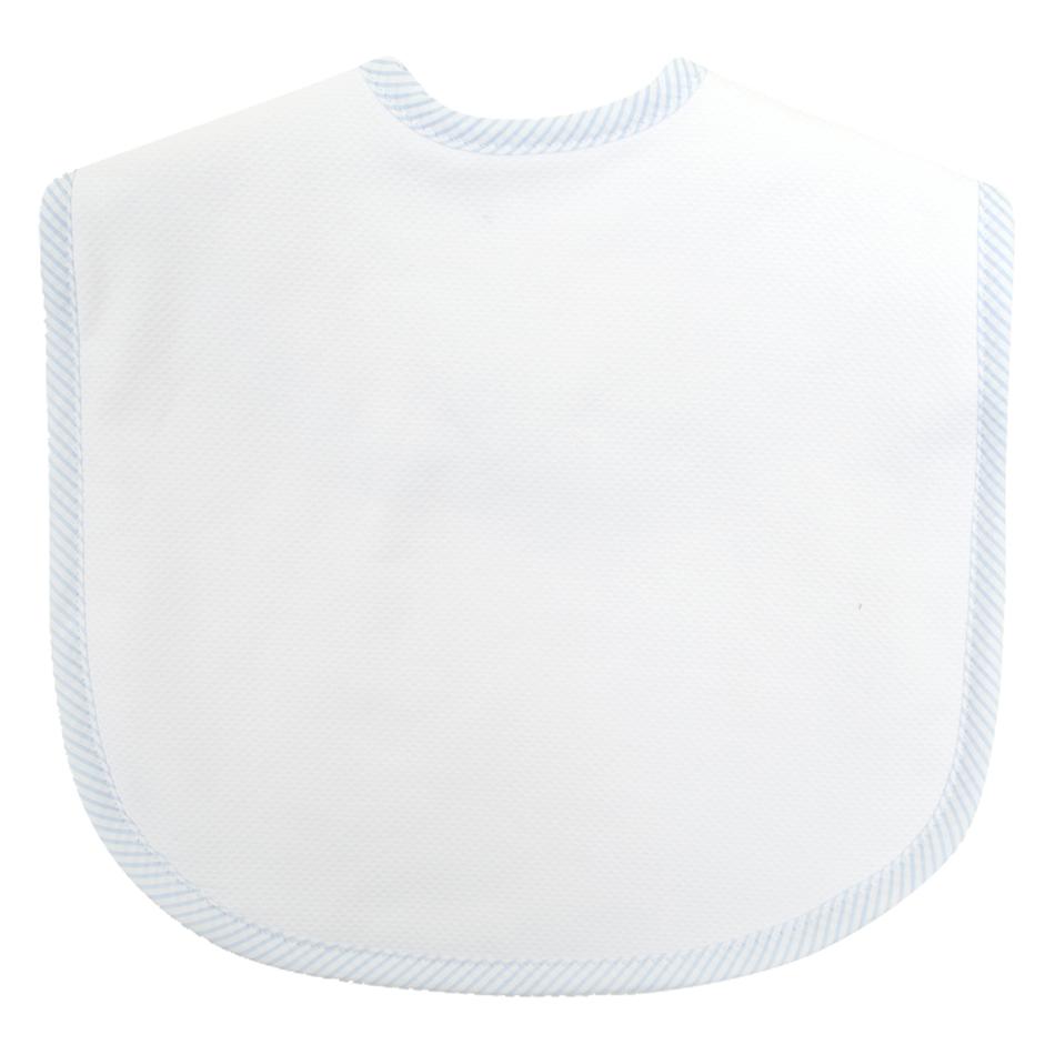 Seersucker Toddler Bib