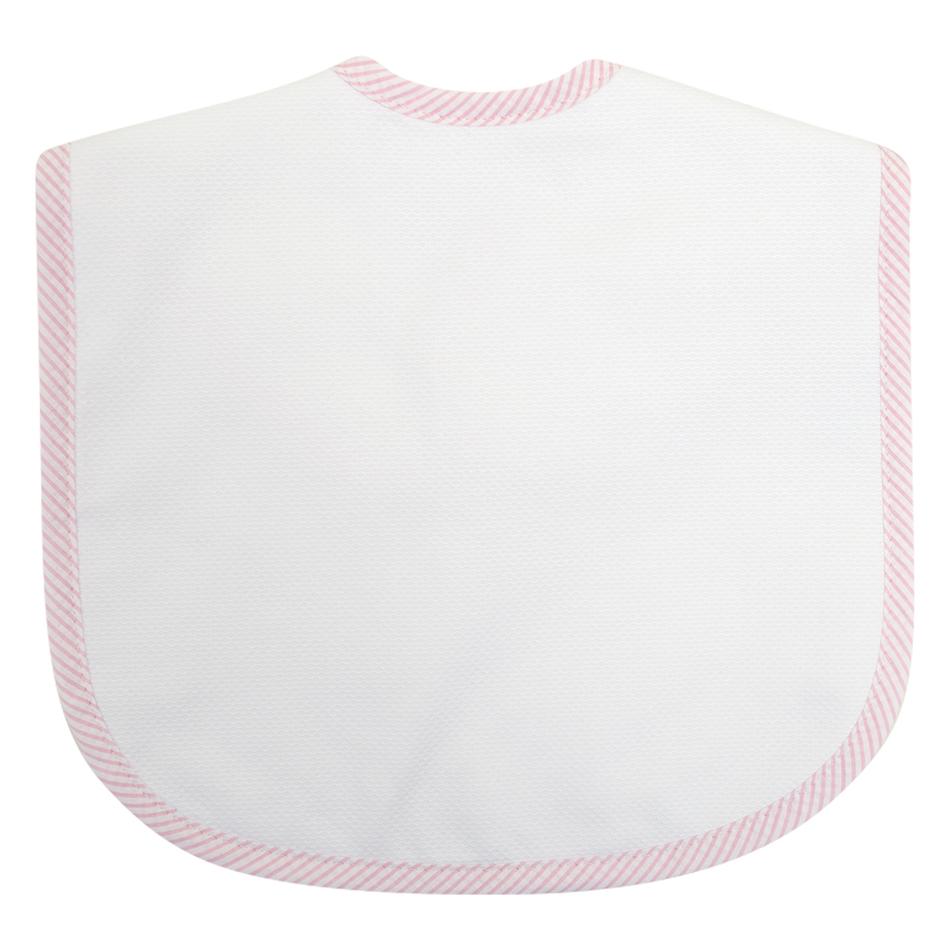 Seersucker Toddler Bib