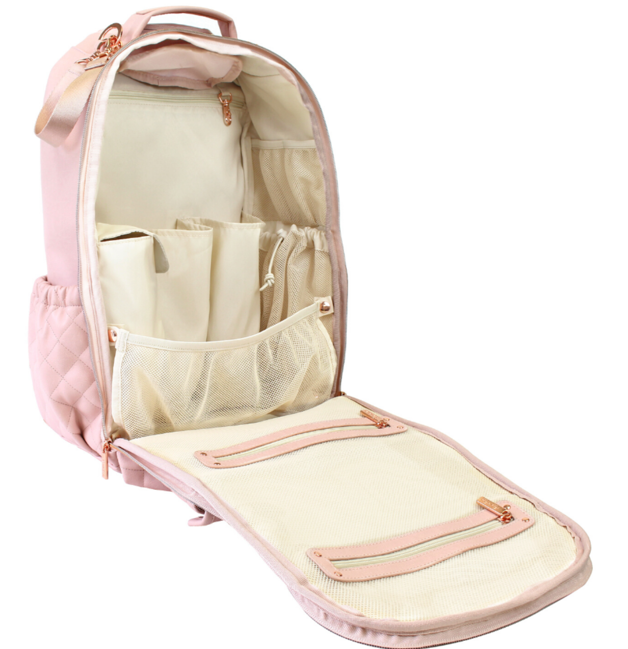 Blush Crush Boss Backpack Diaper Bag