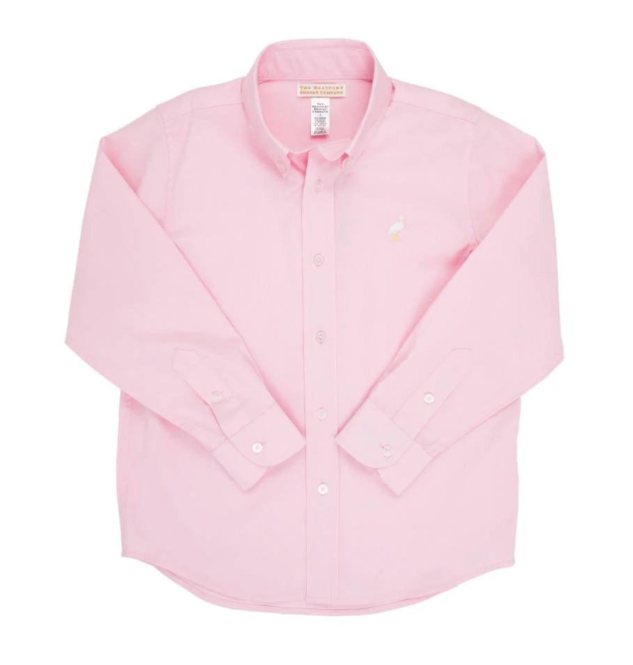 Dean's List Dress Shirt, Palm Beach Pink