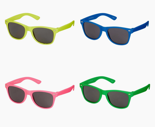 Neon Wayfarer Sunglasses