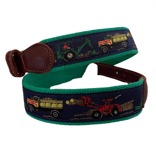 Construction Truck Belt - Green