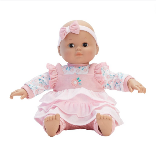 Baby Cuddles Doll, Pink Floral