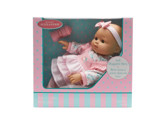 Baby Cuddles Doll, Pink Floral