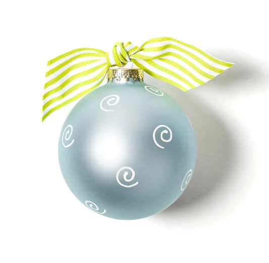 For This Child Ornament, Blue - 100mm