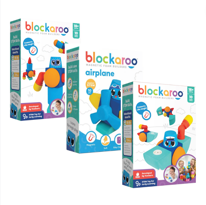 Blockaroo Magnetic Foam Blocks