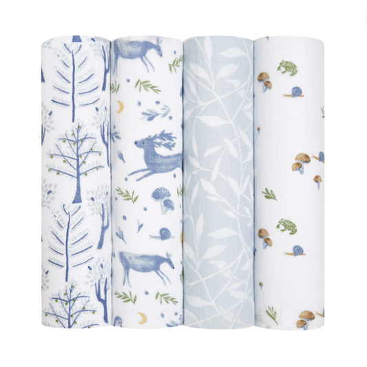 Outdoors Organic Muslin Swaddles