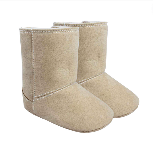 Infant Soft Sole Boot, Tan