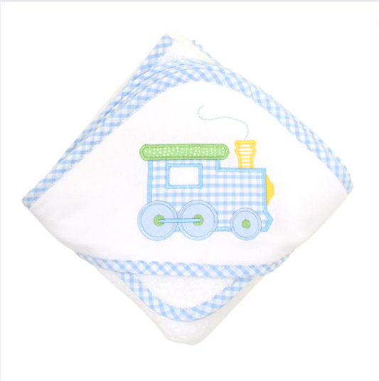 Train Towel & Washcloth Set