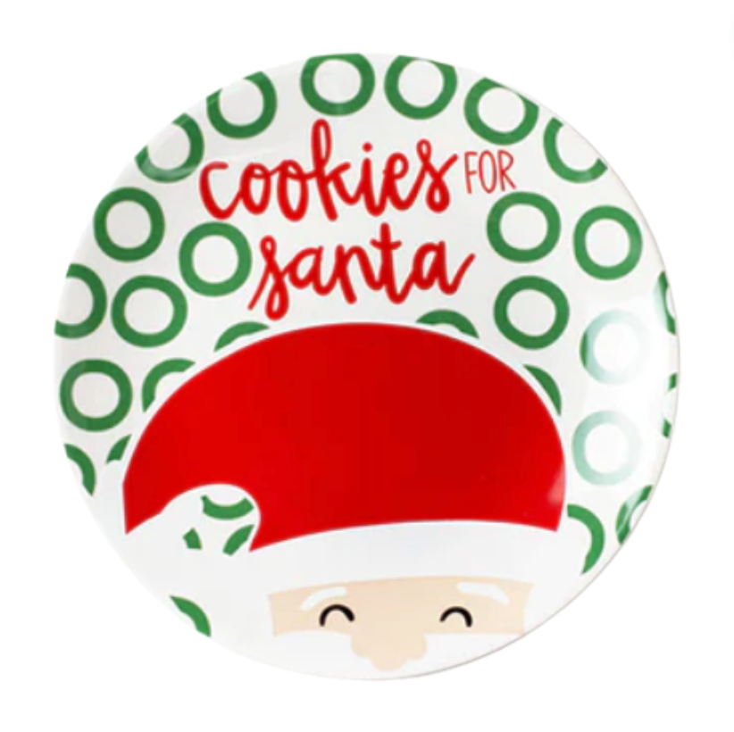 Cookies for Santa Plate