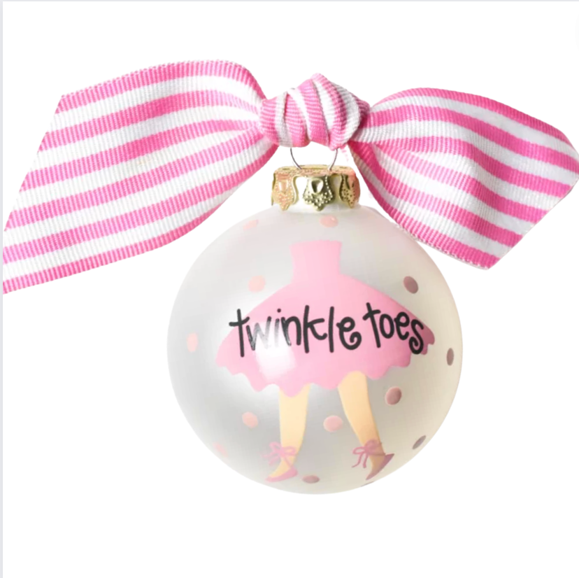 Twinkle Toes Ballet Ornament - 65mm