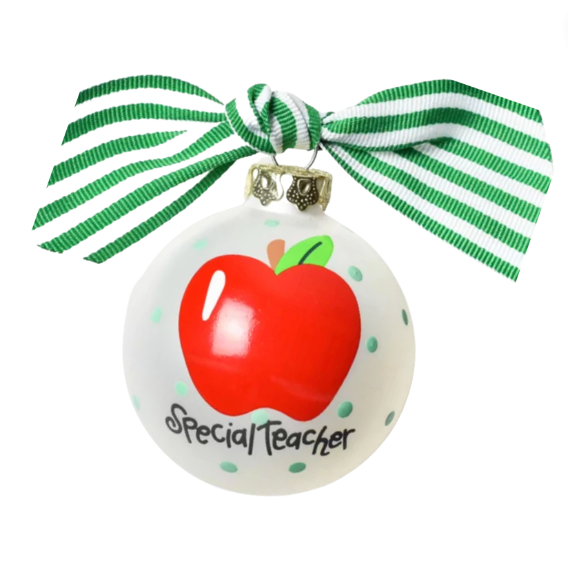 Special Teacher Ornament - 65mm