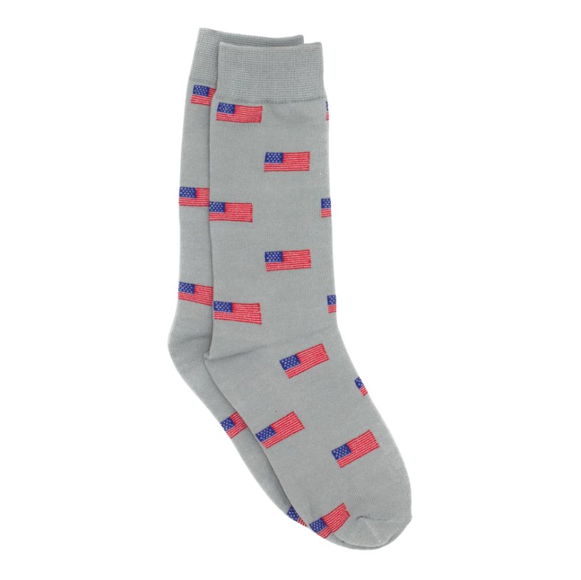 Lucky Duck Socks - American Flag