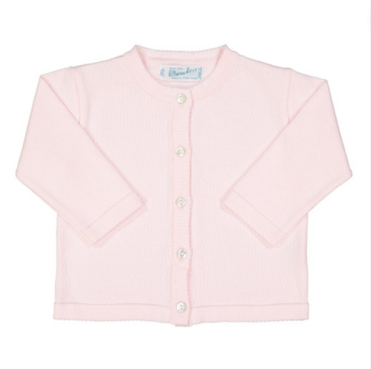 Classic Knit Cardigan - Pink