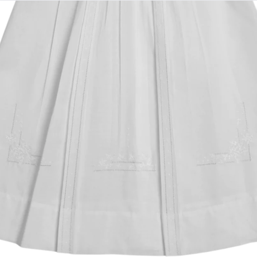 Boys Pleated Christening Gown