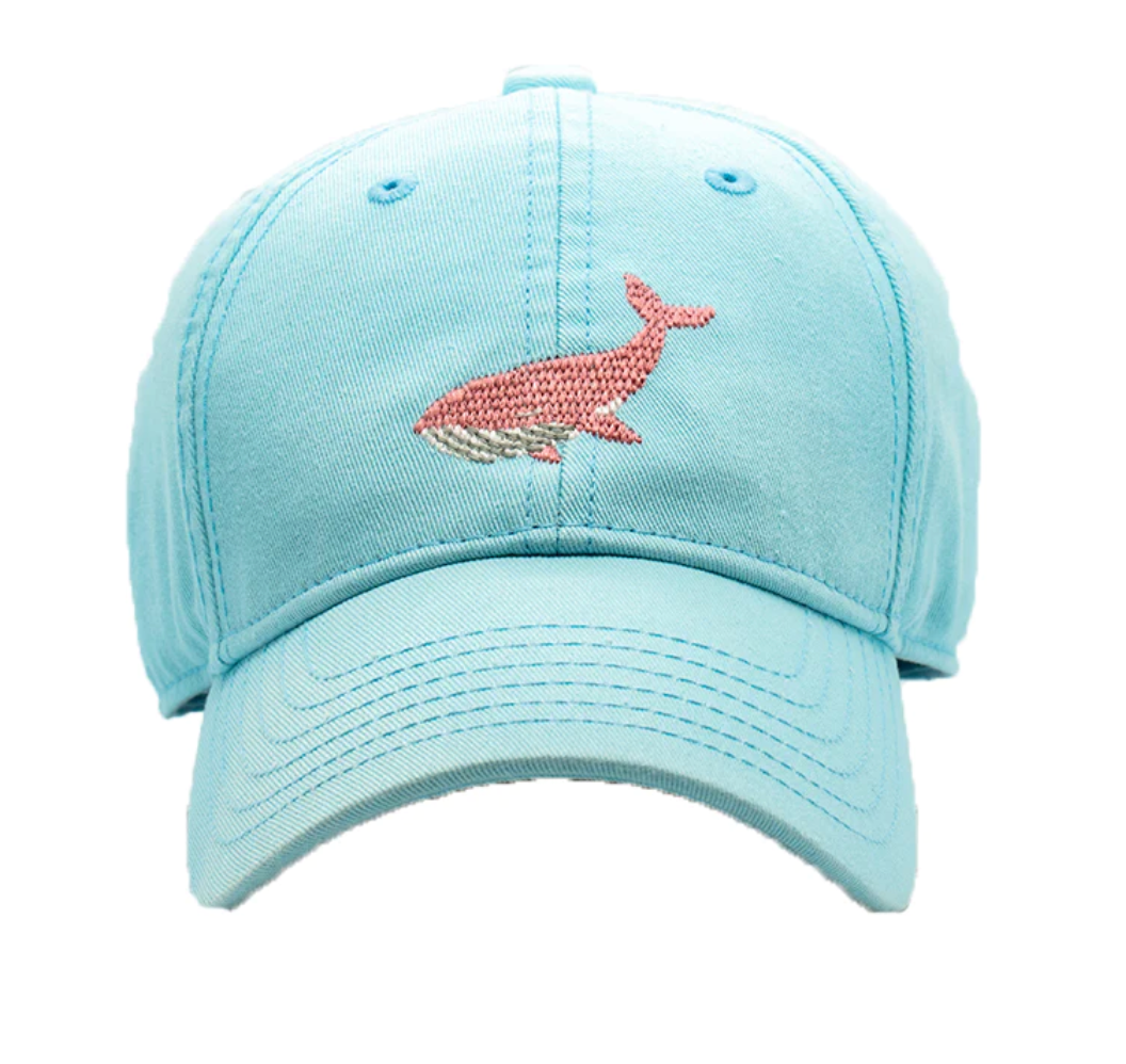 Aqua Whale Hat