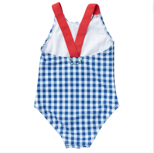 Creek Crossing Swimsuit - Set Sail Gingham